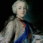 Portrait of crown prince Friedrich Christian of Saxony by Rosalba Carriera around 1739-1740 (Gemäldegalerie Alte Meister, Dresden). Rosalba Carriera was a female rococo painter from Venice, Italy, who was admired by the crown prince's father Frederick Augustus II, Prince-Elector of Saxony and King of Poland.