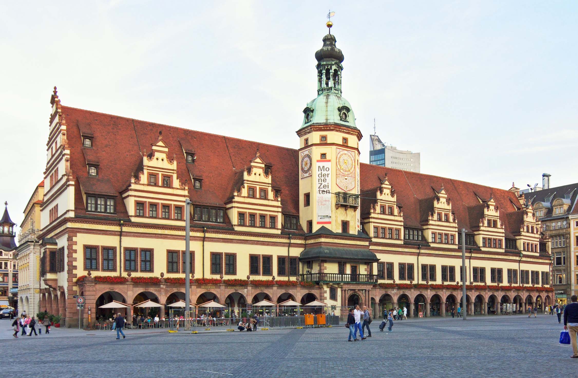 The Altes Rathaus (Old Town Hall) today, which houses the Museum of City History of Leipzig.