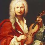 Probable portrait of Antonio Vivaldi, around 1723. Bach rendered hommage to this great Italian composer in the opening bars of the tenor aria in the cantate, Wer weiß, wie nahe mir mein Ende?, BWV 27: it echoes the opening lines of Antonio Vivaldi's "Spring" of the Four Seasons, which was published the year before in 1725.
