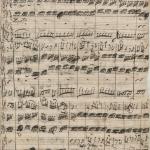 Autograph of a soprano aria in the cantata Herr, gehe nicht ins Gericht mit deinem Knecht, BWV 105 (source: Wikipedia)